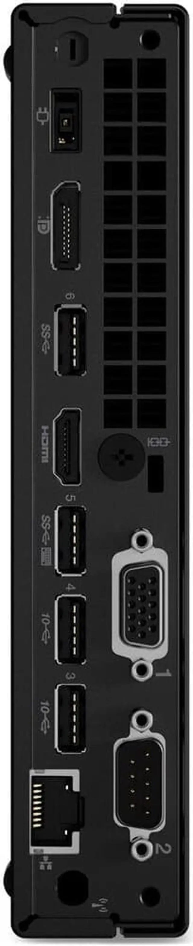 Alt view image 4 of 6 - Lenovo ThinkCentre M70q Gen 2 Home & Business Mini Desktop (Intel i5-11400T 6-Core, Intel UHD 730, 8GB RAM, 128GB SSD, Wifi, USB 3.2, HDMI, Bluetooth, Display Port, Win 10 Pro) with 120W G4 Dock