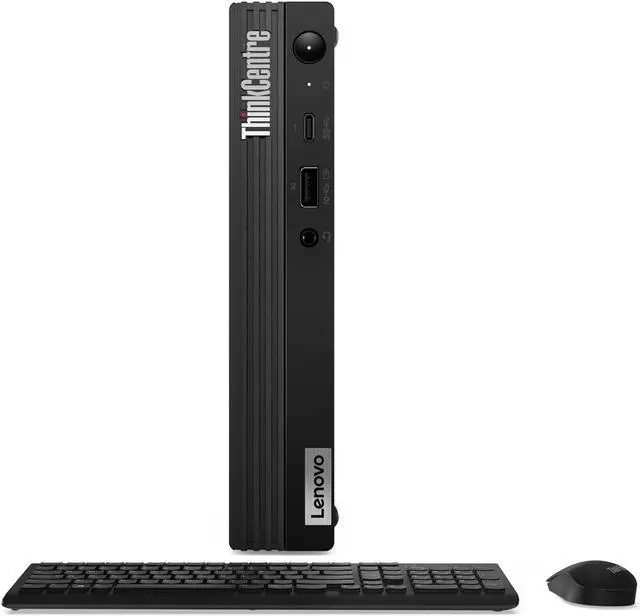 Alt view image 6 of 6 - Lenovo ThinkCentre M70q Gen 2 Home & Business Mini Desktop (Intel i5-11400T 6-Core, Intel UHD 730, 8GB RAM, 128GB SSD, Wifi, USB 3.2, HDMI, Bluetooth, Display Port, Win 10 Pro) with 120W G4 Dock