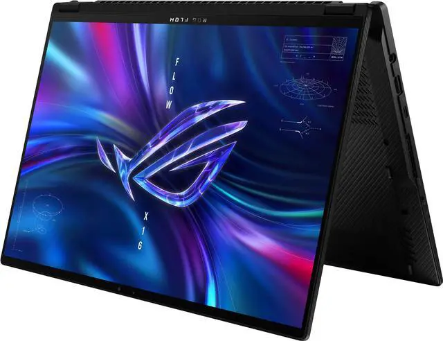 Alt view image 7 of 7 - ASUS ROG Flow X16 16.0" Touchscreen 165Hz WQXGA IPS Gaming Laptop (AMD Ryzen 9 6900HS 8-Core, GeForce RTX 3060 6GB, 16GB DDR5 , 2TB PCIe SSD, Backlit KYB, WiFi 6E, Win10Pro)