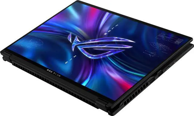 Alt view image 6 of 7 - ASUS ROG Flow X16 16.0" Touchscreen 165Hz WQXGA IPS Gaming Laptop (AMD Ryzen 9 6900HS 8-Core, GeForce RTX 3060 6GB, 16GB DDR5 , 2TB PCIe SSD, Backlit KYB, WiFi 6E, Win10Pro)
