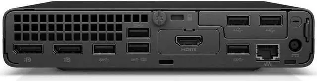 Alt view image 5 of 6 - HP Elitedesk 800 G6 Home & Business Mini Desktop (Intel i7-10700T  8-Core, Intel UHD 630, 8GB RAM, 256GB SSD, Wifi, USB 3.2, Bluetooth, Display Port, Win 10 Pro) with 120W G4 Dock
