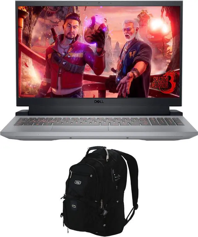 Main image of Dell G15  Gaming & Entertainment Laptop (AMD Ryzen 7 6800H 8-Core, 15.6" 120Hz Full HD (1920x1080), NVIDIA GeForce RTX 3050 Ti, 16GB DDR5 4800MHz RAM, Win 11 Home) with Travel & Work Backpack