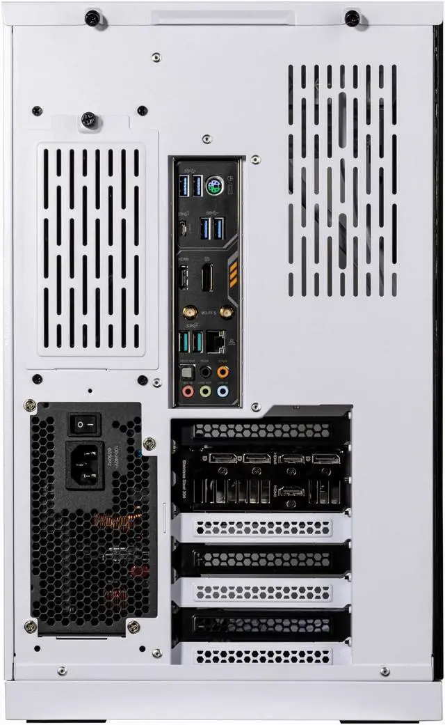 Alt view image 6 of 7 - Velztorm Lux Lyte Custom Built Gaming Desktop PC (AMD Ryzen 9 - 5900X, Radeon RX 9070 XT, 64GB DDR4, 2TB PCIe SSD + 2TB HDD, 360mm AIO, 1000W PSU, WiFi 5, Bluetooth 5.0, RJ-45, Win 11 Pro)