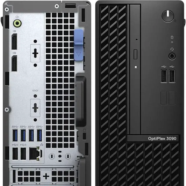 Alt view image 5 of 5 - Dell OptiPlex 3090 Home & Business Mini Desktop (Intel i5-10505 6-Core, 8GB RAM, 512GB PCIe SSD + 1TB HDD (3.5), Intel UHD 630, Black, Win 11 Pro) Refurbished