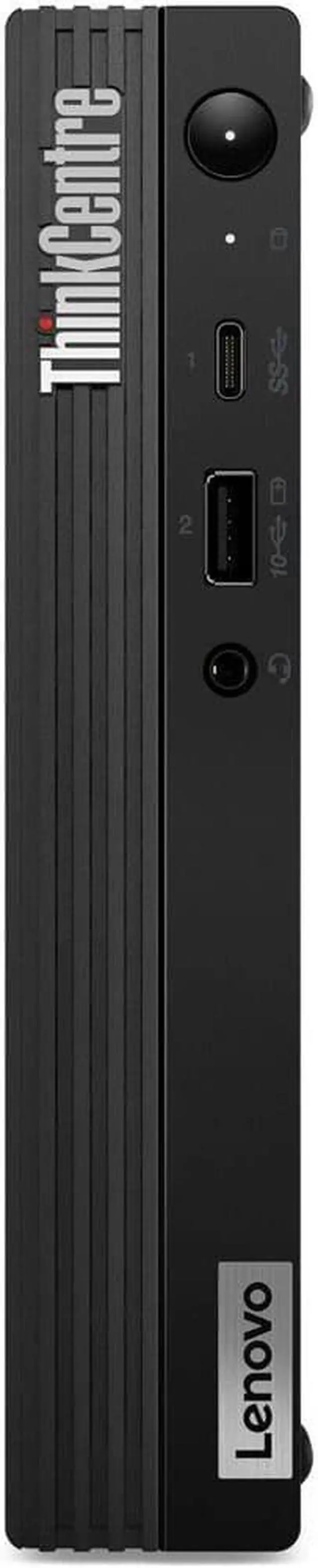 Main image of Lenovo ThinkCentre M70q School & Business Mini Desktop (Intel i5-10400T 6-Core, 8GB RAM, 128GB PCIe SSD + 1TB HDD (2.5), Intel UHD 630, WiFi 6, BT 5.2, RJ-45, 2 Display Port, Win 11 Pro)