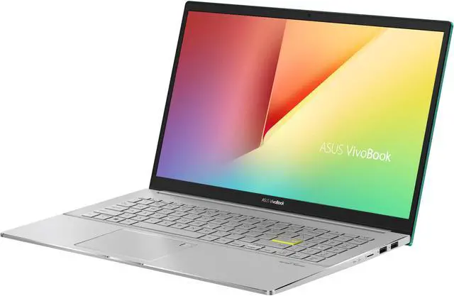 Alt view image 4 of 7 - ASUS VivoBook S15 S533 Green Home & Entertainment Laptop (Intel i5-1135G7 4-Core, 15.6" 60Hz Full HD (1920x1080), Intel Iris Xe, 8GB RAM, 512GB SSD, Backlit KB, Win 11 Home) with 120W G4 Dock