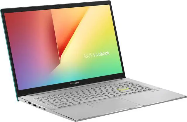 Alt view image 3 of 7 - ASUS VivoBook S15 S533 Green Home & Entertainment Laptop (Intel i5-1135G7 4-Core, 15.6" 60Hz Full HD (1920x1080), Intel Iris Xe, 8GB RAM, 512GB SSD, Backlit KB, Win 11 Home) with 120W G4 Dock