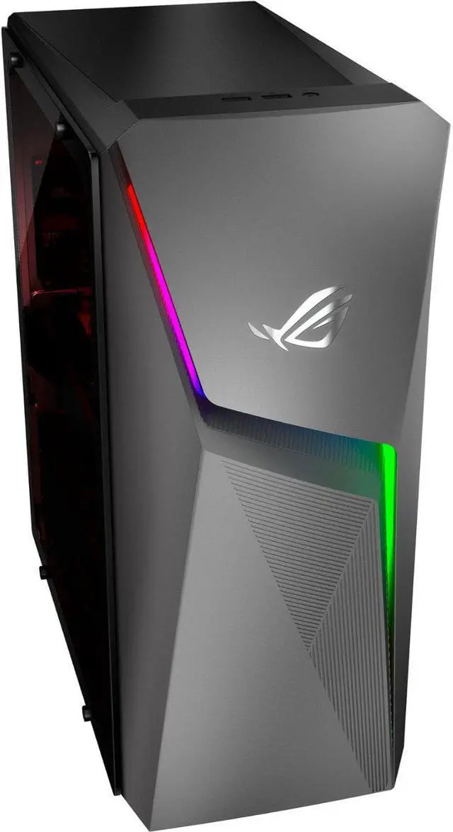 Alt view image 2 of 6 - ASUS ROG Strix G10DK Gaming Desktop PC (AMD Ryzen 7 5700G 8-Core, NVIDIA GeForce RTX 3060, 64GB RAM, 1TB PCIe SSD + 2TB HDD (3.5), Wifi, HDMI, Bluetooth, Display Port, Win 11 Pro) (Renewed)