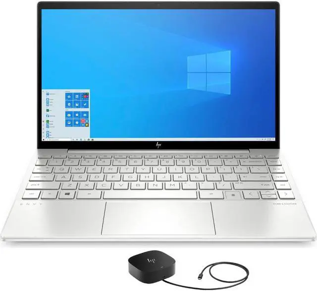 Main image of HP ENVY 13 Home & Business Laptop (Intel i5-1135G7 4-Core, 13.3" 60Hz Full HD (1920x1080), Intel Iris Xe, 8GB RAM, 2TB m.2 SATA SSD, Backlit KB, Wifi, Webcam, Fingerprint, Bluetooth, Win 10 Home)