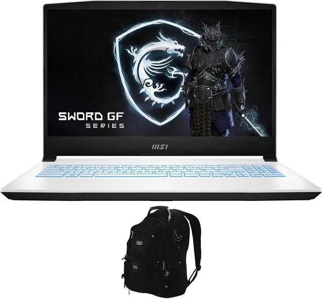 Main image of MSI Sword 15  Gaming & Entertainment Laptop (Intel i7-12650H 10-Core, 15.6" 144Hz Full HD (1920x1080), GeForce RTX 3070 Ti, 16GB RAM, Win 11 Home) with Travel & Work Backpack