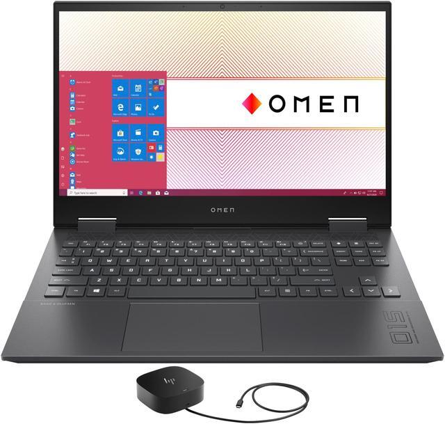 Main image of HP OMEN 15z-en100 Gaming & Entertainment Laptop (AMD Ryzen 9 5900HX 8-Core, 15.6" 144Hz Full HD (1920x1080), NVIDIA GeForce RTX 3070, 32GB RAM, 2x1TB PCIe SSD (2TB), Backlit KB, Wifi, Win 11 Pro)