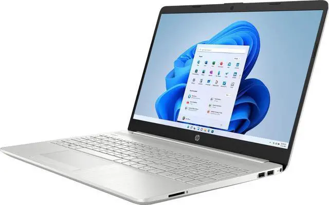 Alt view image 3 of 6 - HP 15-dw4725od Home & Business Laptop (Intel i5-1235U 10-Core, 16GB RAM, 2TB PCIe SSD, Intel Iris Xe, 15.6" 60 Hz HD (1366x768), Wifi, Bluetooth, Webcam, Natural Silver, Win 11 Home) (Renewed)