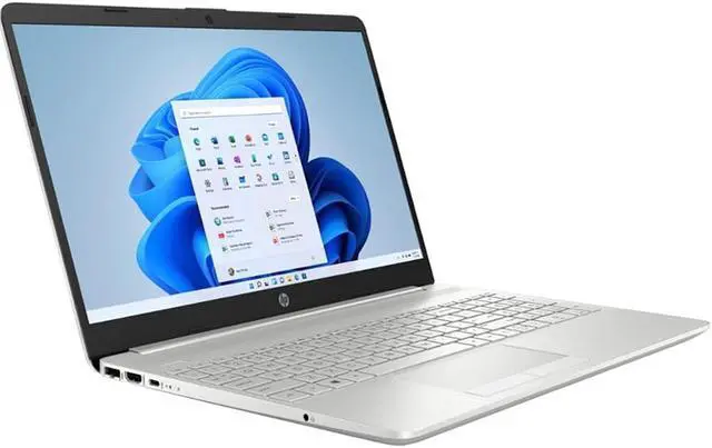 Alt view image 2 of 6 - HP 15-dw4725od Home & Business Laptop (Intel i5-1235U 10-Core, 16GB RAM, 2TB PCIe SSD, Intel Iris Xe, 15.6" 60 Hz HD (1366x768), Wifi, Bluetooth, Webcam, Natural Silver, Win 11 Home) (Renewed)