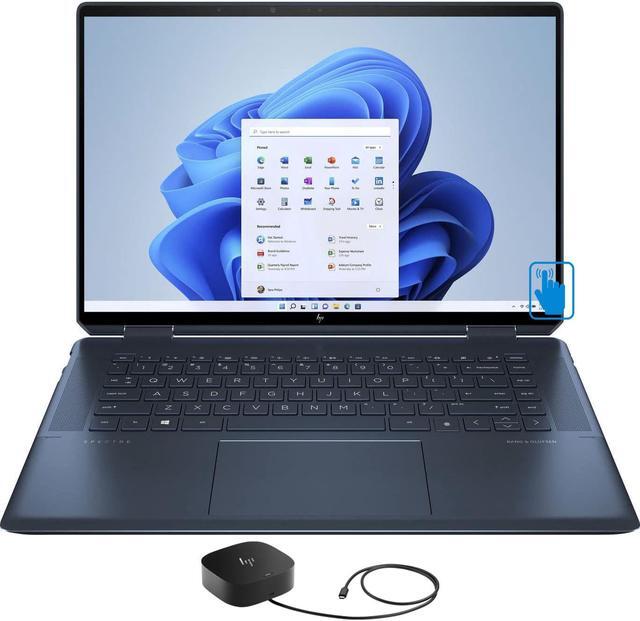 Main image of HP Spectre 16-f1013dx Home & Business 2-in-1 Laptop (Intel i7-12700H 14-Core, 16.0" 60Hz Touch 3K+ (3072x1920), Intel Iris Xe, 16GB RAM, 1TB PCIe SSD, Backlit KB, Wifi, USB 3.2, HDMI, Win 11 Home)