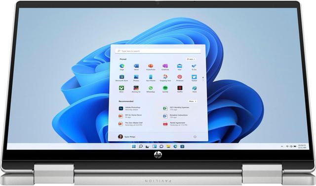 Alt view image 7 of 7 - HP Pavilion X360 14.0" Touchscreen FHD IPS 2-in-1 Laptop (Intel i5-1235U 10-Core, Intel Iris Xe, 16GB RAM, 256GB SSD, Backlit KYB, FP, WiFI 6, BT 5.2, Webcam, Win 11 Home)