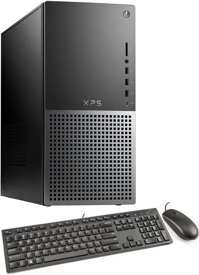 Alt view image 6 of 6 - Dell XPS 8950 Home & Business Desktop (Intel i7-12700 12-Core, NVIDIA GTX 1650 SUPER, 32GB DDR5 4400MHz RAM, 2x2TB PCIe SSD (4TB), Wifi, Win 11 Home) with Microsoft 365 Personal , Dockztorm Hub