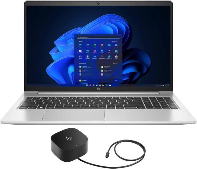 Main image of HP ProBook 450 G9  Home & Business Laptop (Intel i5-1235U 10-Core, 15.6" 60Hz Full HD (1920x1080), Intel UHD, 8GB RAM, 1TB PCIe SSD, Backlit KB, Wifi, USB 3.2, HDMI, Webcam, Bluetooth, Win 10 Pro)
