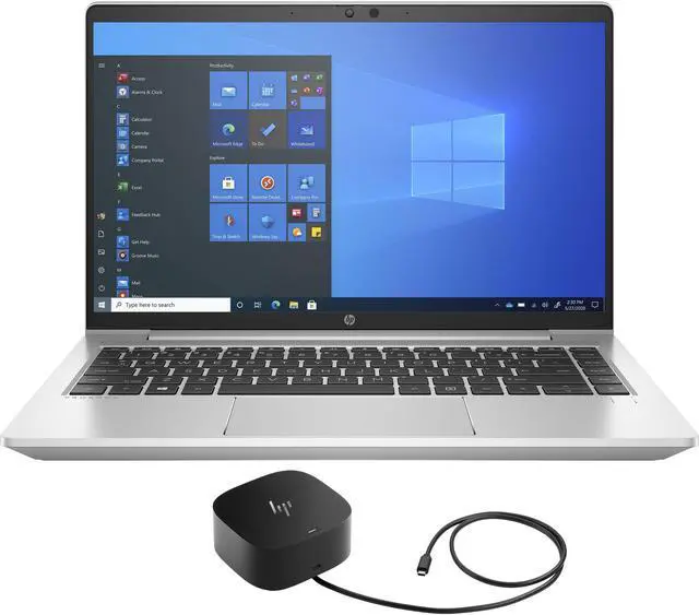 Main image of HP ProBook 640 G8 Home & Business Laptop (Intel i7-1185G7 4-Core, 14.0" 60Hz Full HD (1920x1080), Intel Iris Xe, 16GB RAM, 256GB SSD, Backlit KB, Wifi, HDMI, Webcam, Fingerprint, Win 10 Pro)