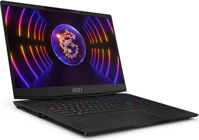 Alt view image 2 of 7 - MSI Stealth 17Studio A13VI Gaming & Entertainment Laptop (Intel  i9-13900H 14-Core, 17.3" 240Hz 2K Quad HD (2560x1440), GeForce RTX 4090, Win 11 Pro) with Travel & Work Backpack