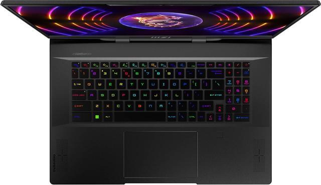 Alt view image 6 of 7 - MSI Stealth 17Studio A13VI Gaming & Entertainment Laptop (Intel  i9-13900H 14-Core, 17.3" 240Hz 2K Quad HD (2560x1440), GeForce RTX 4090, Win 11 Pro) with Travel & Work Backpack