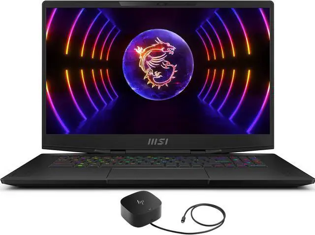 Main image of MSI Stealth 17Studio A13VI Gaming & Entertainment Laptop (Intel  i9-13900H 14-Core, 17.3" 240Hz 2K Quad HD (2560x1440), GeForce RTX 4090, 64GB DDR5 5200MHz RAM, 2x2TB PCIe SSD (4TB), Win 11 Pro)