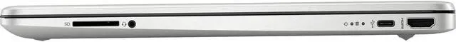 Alt view image 6 of 6 - HP 15-ef2031nr Home & Business Laptop (AMD Ryzen 3 5300U 4-Core, 15.6" 60Hz HD (1366x768), AMD Radeon, 8GB RAM, 256GB PCIe SSD, Wifi, USB 3.2, HDMI, Webcam, Bluetooth, SD Card, Win 11 Pro)