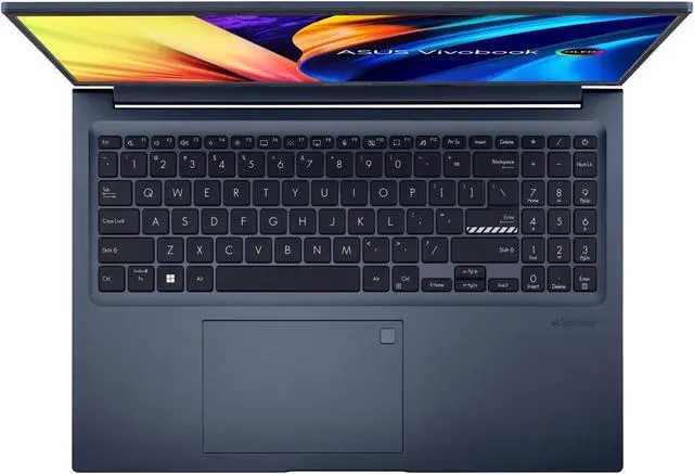 Alt view image 3 of 7 - ASUS VivoBook 16X Home & Business Laptop (Intel i7-12700H 14-Core, 16GB RAM, 2TB PCIe SSD, Intel Iris Xe, 16.0" 60 Hz 4K (3840x2400), Fingerprint, Wifi, Bluetooth, Win 11 Pro) Refurbished