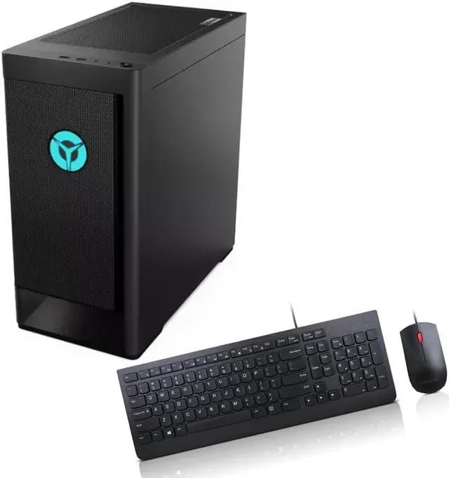 Alt view image 6 of 6 - Lenovo Legion T5 Gaming Desktop PC (Intel i7-11700F 8-Core 2.50GHz, NVIDIA RTX 3060 12GB, 32GB RAM, 2TB PCIe SSD + 2TB HDD (3.5), WiFi 6, BT 5.2, RJ-45, USB 3.2, Win 10 Pro) w/Keyboard, Mouse