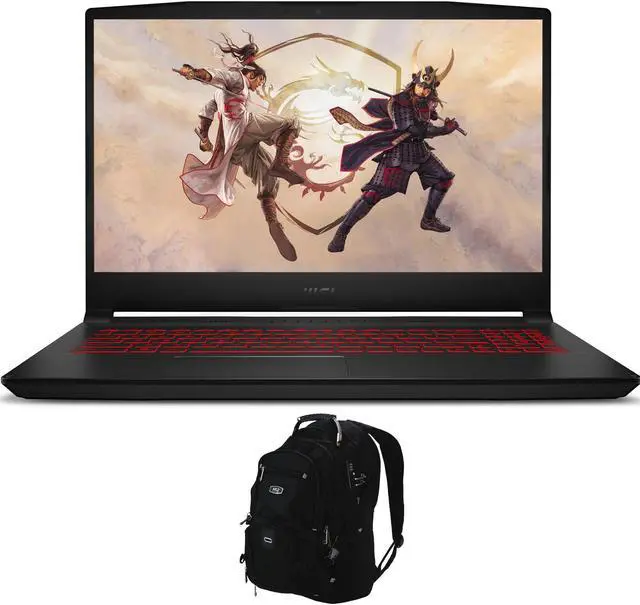 Main image of MSI Katana GF66 12UE-603 Gaming & Entertainment Laptop (Intel i7-12700H 14-Core, 15.6" 144Hz Full HD (1920x1080), GeForce RTX 3060, 16GB RAM, Win 11 Home) with Backpack