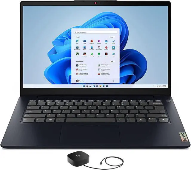 Main image of Lenovo IdeaPad 3 14ALC6 Home & Business Laptop (AMD Ryzen 5 5500U 6-Core, 14.0" 60Hz Full HD (1920x1080), AMD Radeon, 8GB RAM, 256GB SSD, Wifi, USB 3.2, HDMI, Webcam, Fingerprint, Win 11 Home)