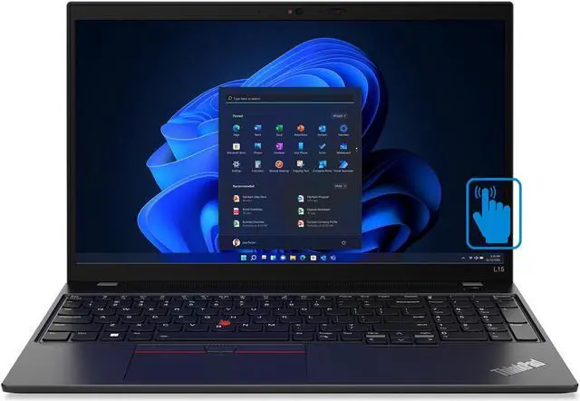Main image of Lenovo ThinkPad L15 Gen 3 Home & Business Laptop (Intel i7-1255U 10-Core, 15.6" 60Hz Touch Full HD (1920x1080), Intel UHD, 16GB RAM, 256GB SSD, Backlit KB, Wifi, USB 3.2, HDMI, Webcam, Win 10 Pro)