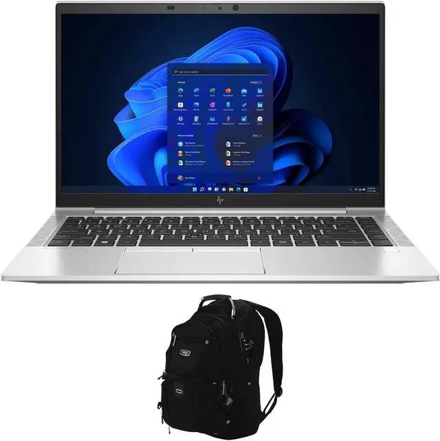 Main image of HP EliteBook 840 G8 Home & Business Laptop (Intel i5-1145G7 4-Core, 14.0" 60Hz Full HD (1920x1080), Intel Iris Xe, 16GB RAM, 512GB m.2 SATA SSD, Backlit KB, Wifi, HDMI, Win 11 Pro) with Backpack