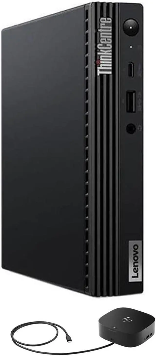 Main image of Lenovo ThinkCentre M75q Tiny Gen 2 Home & Business Mini Desktop (AMD Ryzen 5 PRO 5650GE 6-Core, AMD Radeon, 32GB RAM, 1TB SATA SSD, Wifi, USB 3.2, HDMI, Win 10 Pro) with G2 Universal Dock