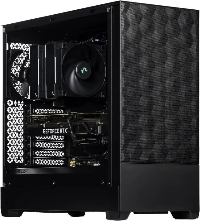 Alt view image 2 of 7 - Velztorm Ace I Workstation Desktop PC (AMD Ryzen 5 7600X, GeForce RTX 5060, 16GB DDR5, 1TB PCIe SSD, 750W PSU, WiFi 7, Bluetooth 5.3, RJ-45, 1 x HDMI 2.0, Win 11 Pro)