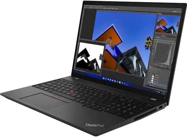 Alt view image 4 of 6 - Lenovo ThinkPad T16 Gen 1 Home & Business Laptop (Intel i7-1270P 12-Core, 16.0" 60Hz Touch Wide UXGA (1920x1200), Intel Iris Xe, 16GB RAM, 512GB SSD, Backlit KB, Wifi, Win 10 Pro) with Backpack