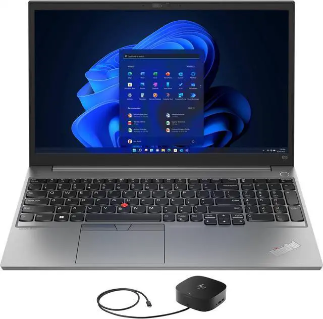 Main image of Lenovo ThinkPad E15 Gen 4 Home & Business Laptop (AMD Ryzen 7 5825U 8-Core, 15.6" 60Hz Full HD (1920x1080), AMD Radeon, 24GB RAM, 2TB PCIe SSD, Wifi, USB 3.2, Win 10 Pro) with G2 Universal Dock