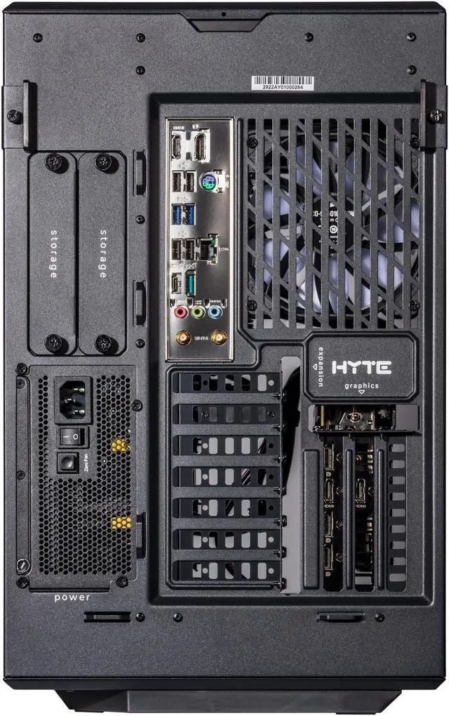 Alt view image 7 of 7 - Velztorm Black Praetix Custom Built Gaming Desktop PC (Intel i9-14900K, GeForce RTX 5070, 16GB DDR5, 512GB PCIe SSD + 1TB HDD, RGB Fans, 360mm AIO, 1000W PSU, WiFi 6E, Bluetooth 5.2, Win 11 Pro)