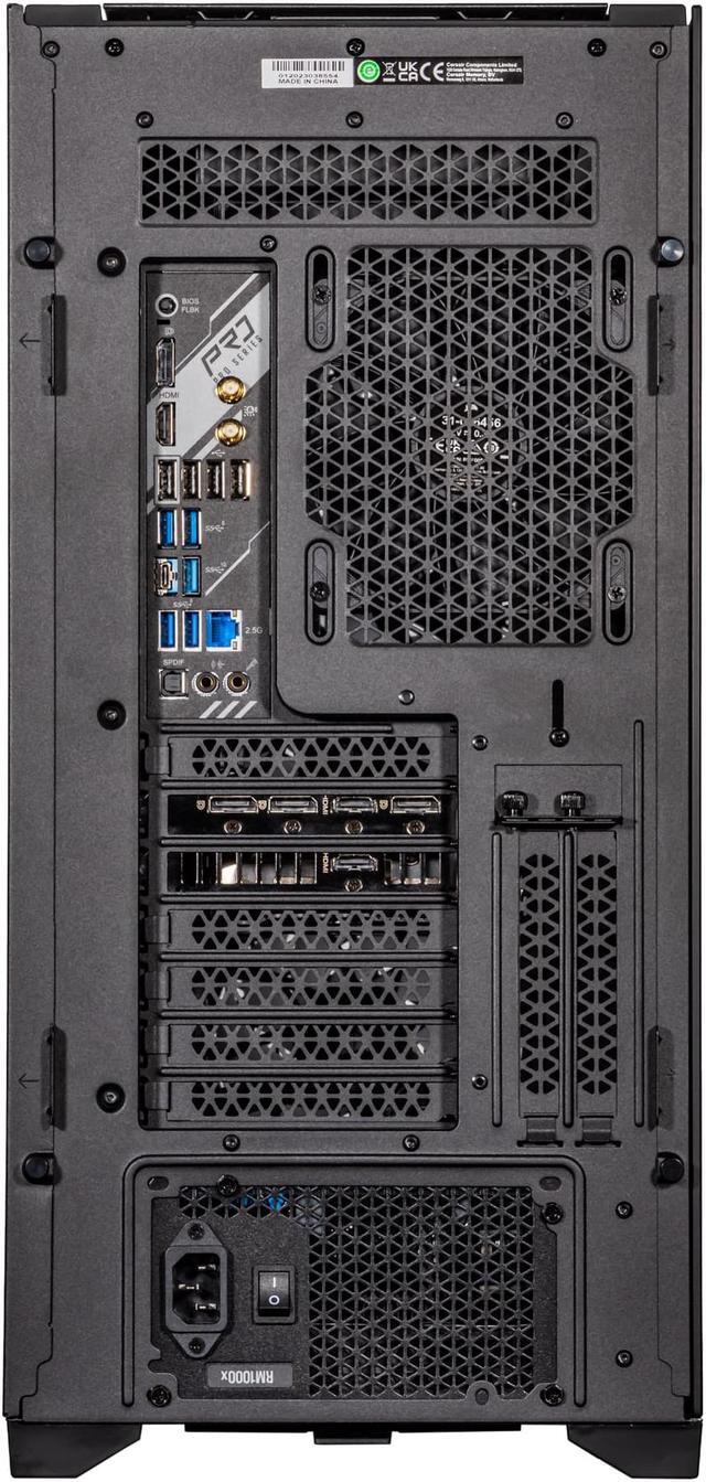 Alt view image 7 of 7 - Velztorm Aciex 3D Gaming Desktop PC (AMD Ryzen 7 7800X3D, GeForce RTX 3070 8GB, 64GB DDR5, 1TB PCIe SSD, 360mm AIO, RGB Fans, 1000W PSU, WiFi 6, Win10Pro) VELZ0077