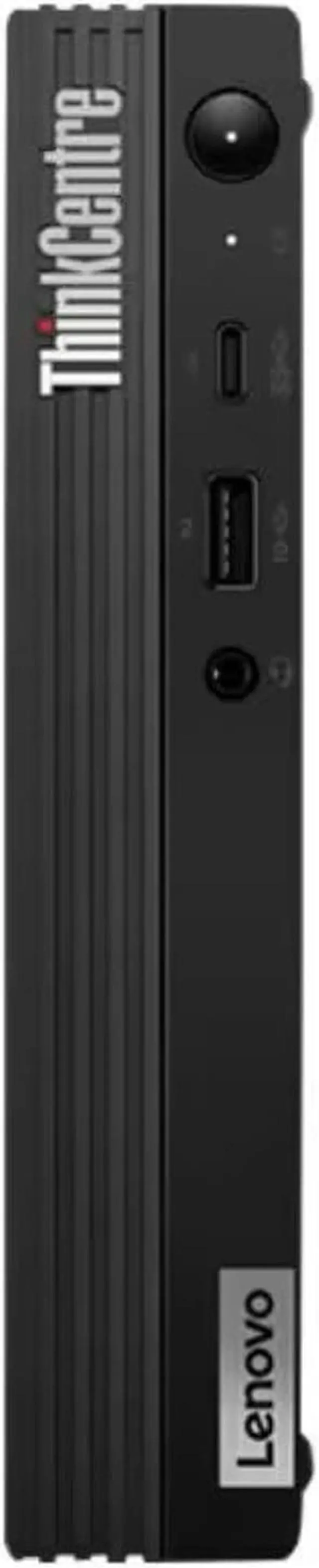 Alt view image 2 of 6 - Lenovo ThinkCentre M60e Home & Business Mini Desktop (Intel i5-1035G1 4-Core, Intel UHD, 16GB RAM, 4TB SATA SSD, Wifi, USB 3.2, HDMI, Bluetooth, Display Port, Win 10 Pro)