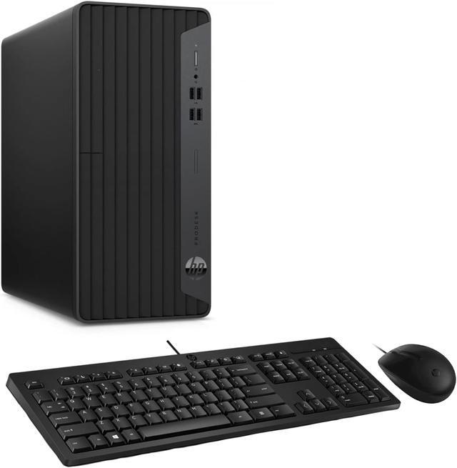 Alt view image 5 of 5 - HP ProDesk 400 G7 Business Mini Desktop PC (Intel i7-10700 8-Core upto 4.8 GHz, Intel UHD 630, 4GB RAM, 1TB HDD, USB 3.2, DVD/CD-RW, RJ-45, HDMI, Black, Win 11 Pro)
