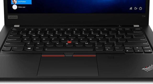 Alt view image 6 of 6 - Lenovo ThinkPad T14 Gen 2 Home & Business Laptop (AMD Ryzen 7 PRO 5850U 8-Core, 14.0" 60Hz Touch Full HD (1920x1080), AMD Radeon, 32GB RAM, 1TB PCIe SSD, Backlit KB, Win 10 Pro) with Backpack