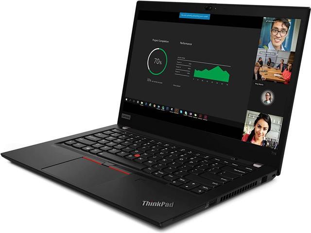 Alt view image 4 of 6 - Lenovo ThinkPad T14 Gen 2 Home & Business Laptop (AMD Ryzen 7 PRO 5850U 8-Core, 14.0" 60Hz Touch Full HD (1920x1080), AMD Radeon, 32GB RAM, 1TB PCIe SSD, Backlit KB, Win 10 Pro) with Backpack
