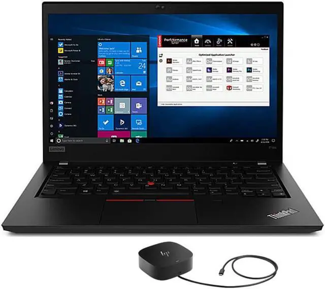 Main image of Lenovo ThinkPad P14s Gen 2 Home & Business Laptop (AMD Ryzen 5 Pro 5650U 6-Core, 14.0" 60Hz Full HD (1920x1080), AMD Radeon PRO, 20GB RAM, 512GB PCIe SSD, Win 11 Pro) with G5 Essential Dock