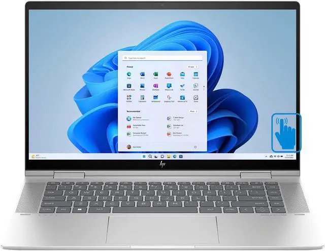 Main image of HP ENVY 15-fe0053dx Home & Business 2-in-1 Laptop (Intel i7-1355U 10-Core, 16GB LPDDR5 5200MHz RAM, 1TB PCIe SSD, Intel Iris Xe, 15.6" 60 Hz Touch Full HD (1920x1080), Win 11 Home) Refurbished