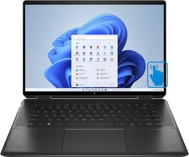Main image of HP Spectre 16-f2013dx Business 2-in-1 Laptop 16.0" Touchscreen IPS 3K Display (Intel i7-13700H, 16GB LPDDR4, 1TB PCIe SSD, Active Pen, Backlit KB, Fingerprint, 2 Thunderbolt 4, Win 11 Pro) (Renewed)