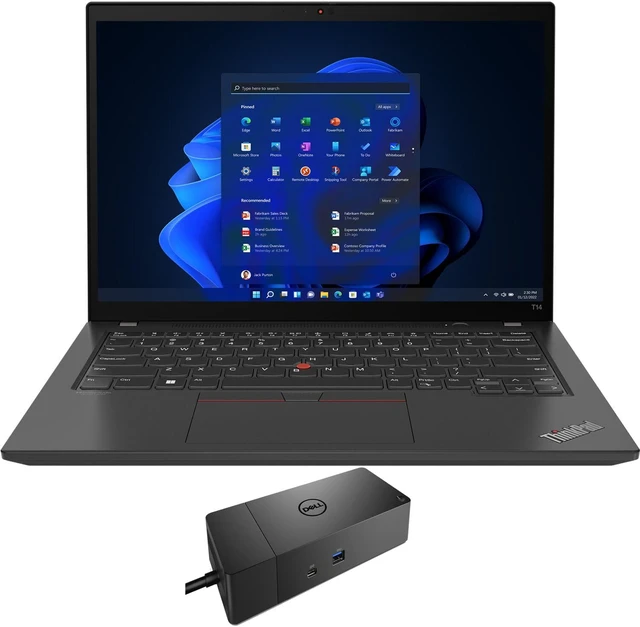 Lenovo ThinkPad T14 Gen 3 Home & Business Laptop (Intel i7-1270P