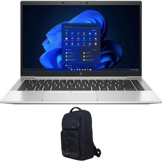 Main image of HP EliteBook 840 G8 Home & Business Laptop (Intel i5-1145G7 4-Core, 14.0" 60Hz Full HD (1920x1080), Intel Iris Xe, 16GB RAM, 512GB m.2 SATA SSD, Backlit KB, Wifi, Win 11 Pro) with Atlas Backpack