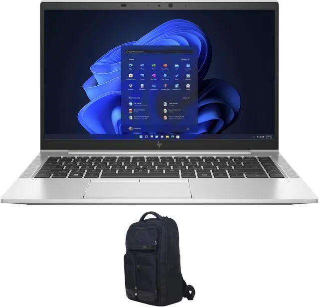 Main image of HP EliteBook 840 G8 Home & Business Laptop (Intel i5-1135G7 4-Core, 14.0" 60Hz Full HD (1920x1080), Intel Iris Xe, 16GB RAM, 512GB PCIe SSD, Backlit KB, Wifi, Win 11 Pro) with Atlas Backpack