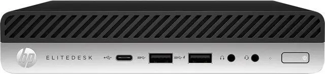 Main image of HP EliteDesk 800 G4 4CR66 Home & Business Mini Desktop (Intel i5-8500T 6-Core, Intel UHD 630, 32GB RAM, 2x512GB PCIe SSD (1TB), Wifi, Bluetooth, Display Port, Win 10 Pro)
