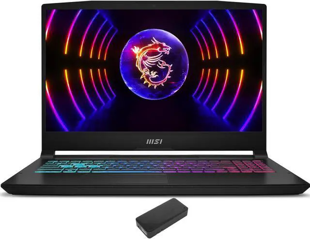Main image of MSI Katana 15 B12VGK-082US Gaming & Entertainment Laptop (Intel i7-12650H 10-Core, 15.6" 144Hz Full HD (1920x1080), GeForce RTX 4070, 16GB DDR5 4800MHz RAM, 1TB SSD, Win 11 Home) with DV4K Dock